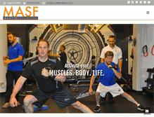 Tablet Screenshot of muscleactivationsf.com